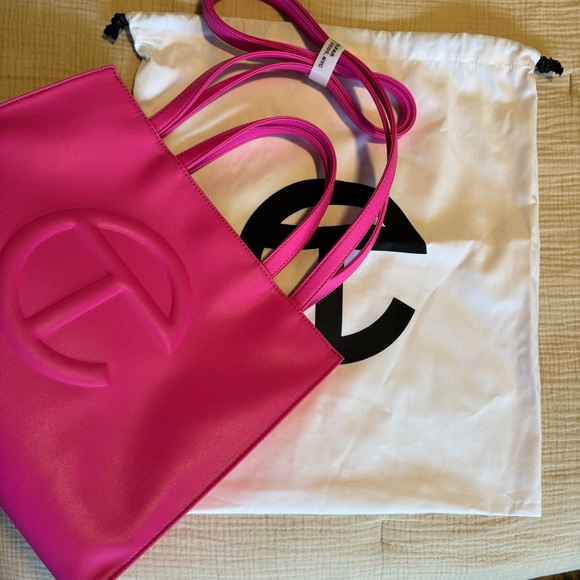 TELFAR Medium Shopping Bag - Azalea - Picture 5 of 7